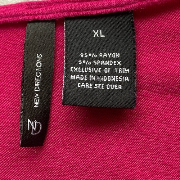 ND New Direction Crochet Detail Sz XL - Picture 6 of 6